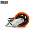 4 inch medium threaded stem movable  casters